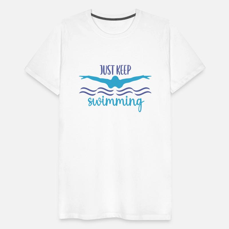 Swimmer Quote: Just Keep Swimming