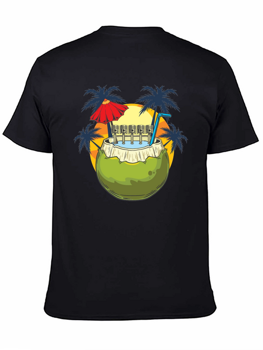 Coconut Drink T-Shirt - Island Style