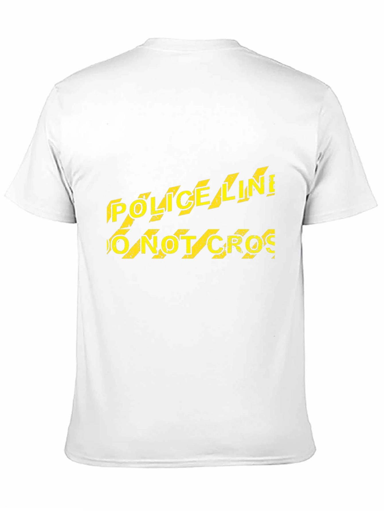 Police Line Do Not Cross Novelty T-Shirt