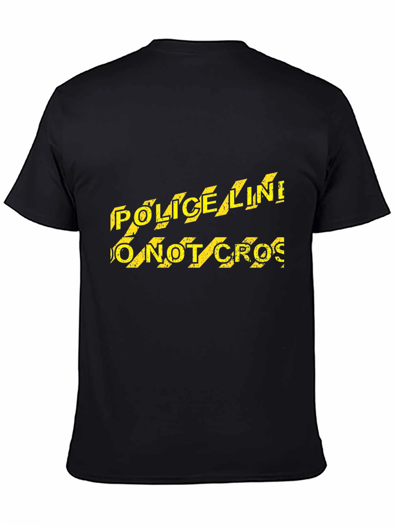 Police Line Do Not Cross Novelty T-Shirt