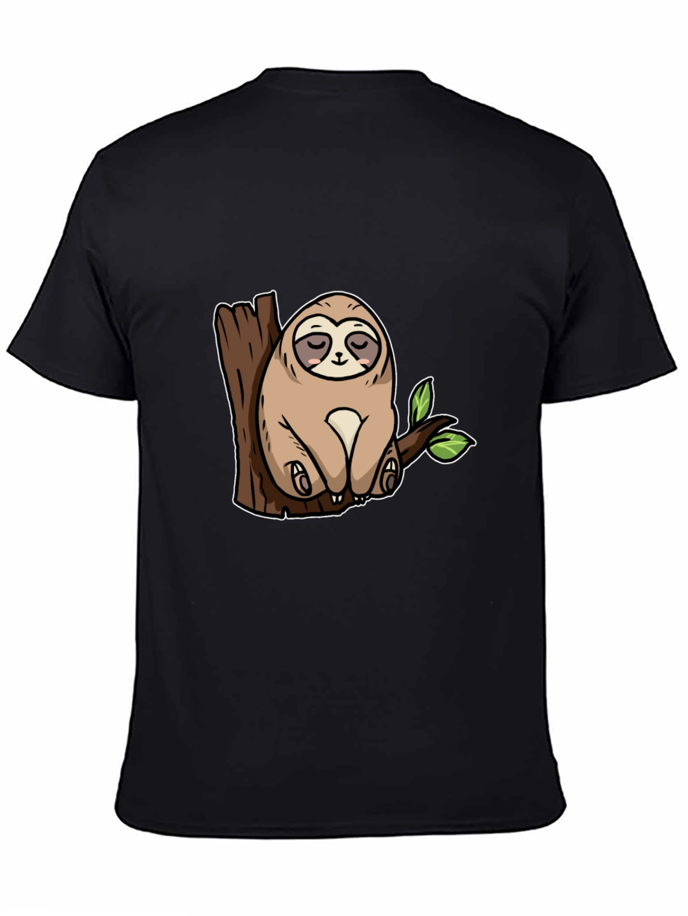 Sloth on Tree T-Shirt - Cute Animal Tee