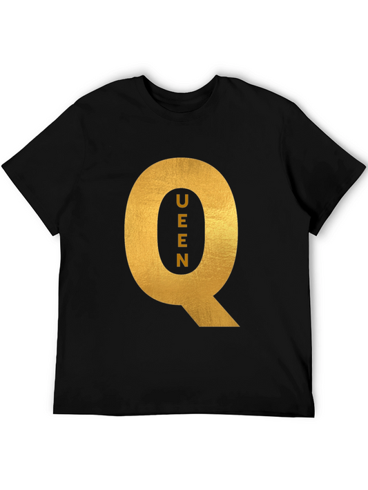 Queen Q Black Graphic Tee