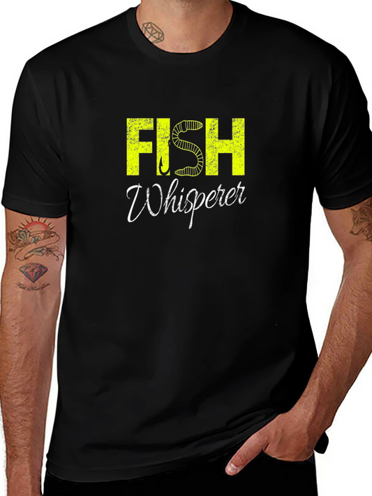 Fish Whisperer Graphic T-Shirt - Angler Tee
