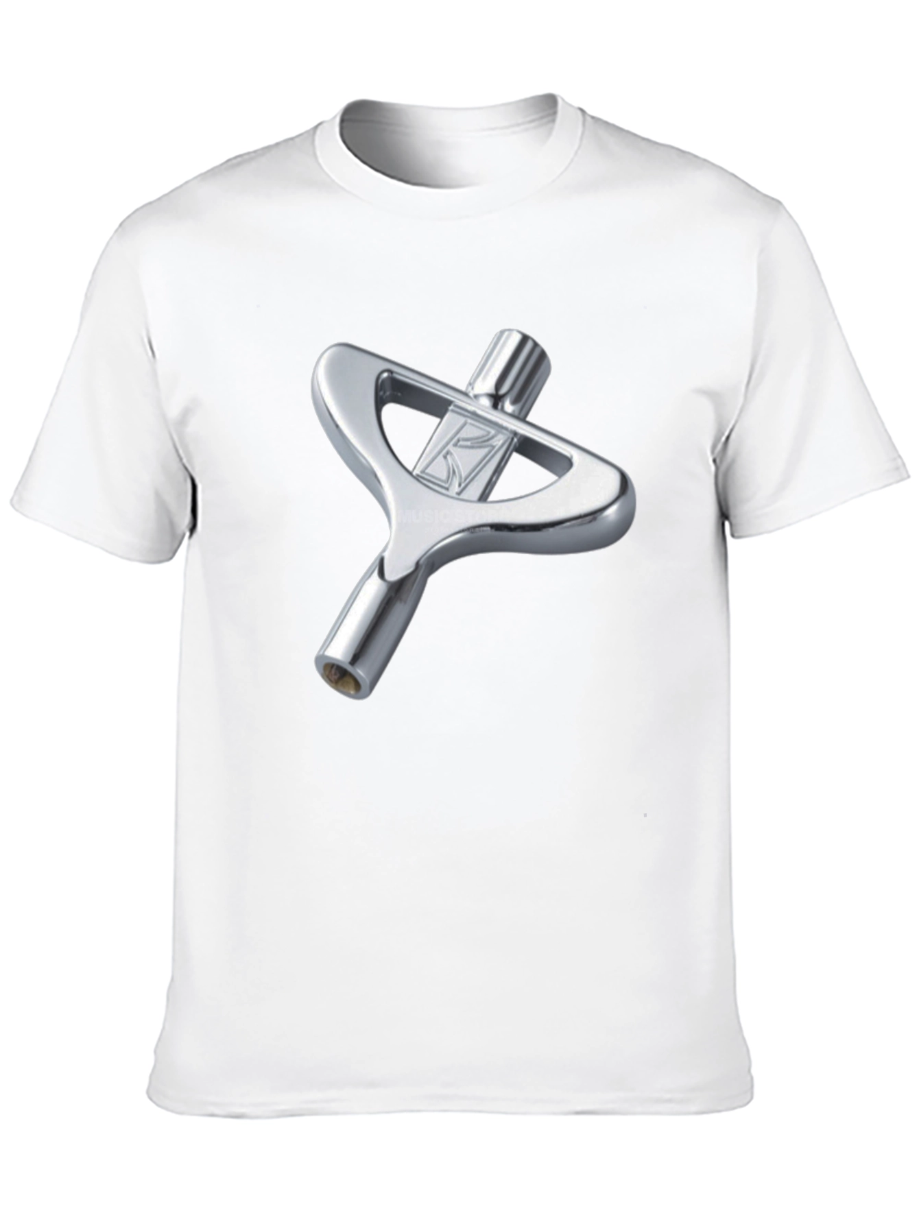 Drum Key Graphic Tee - Music Lover T-Shirt