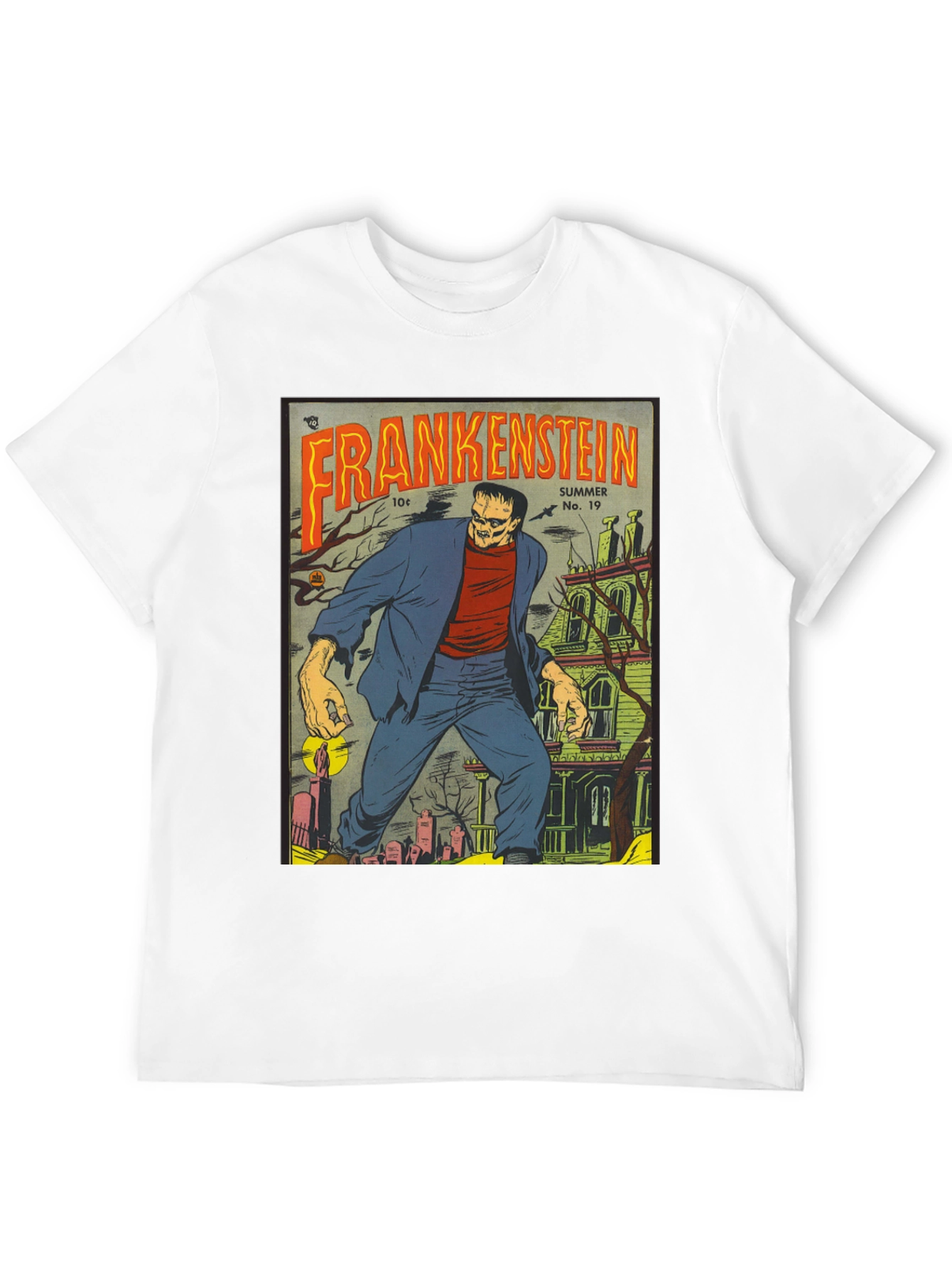 Frankenstein Comic T-Shirt