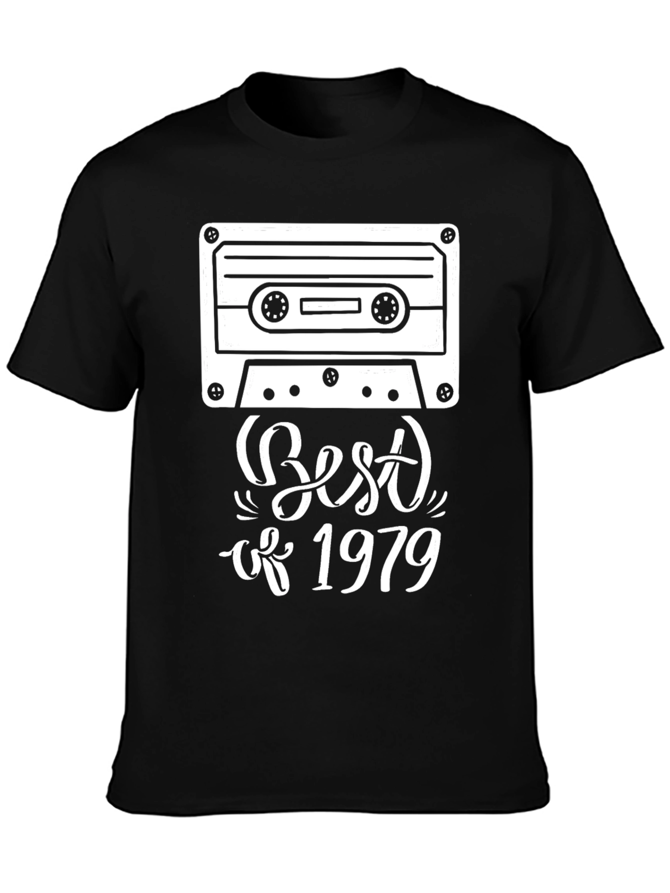 Best of 1979 Cassette Tape Graphic T-Shirt