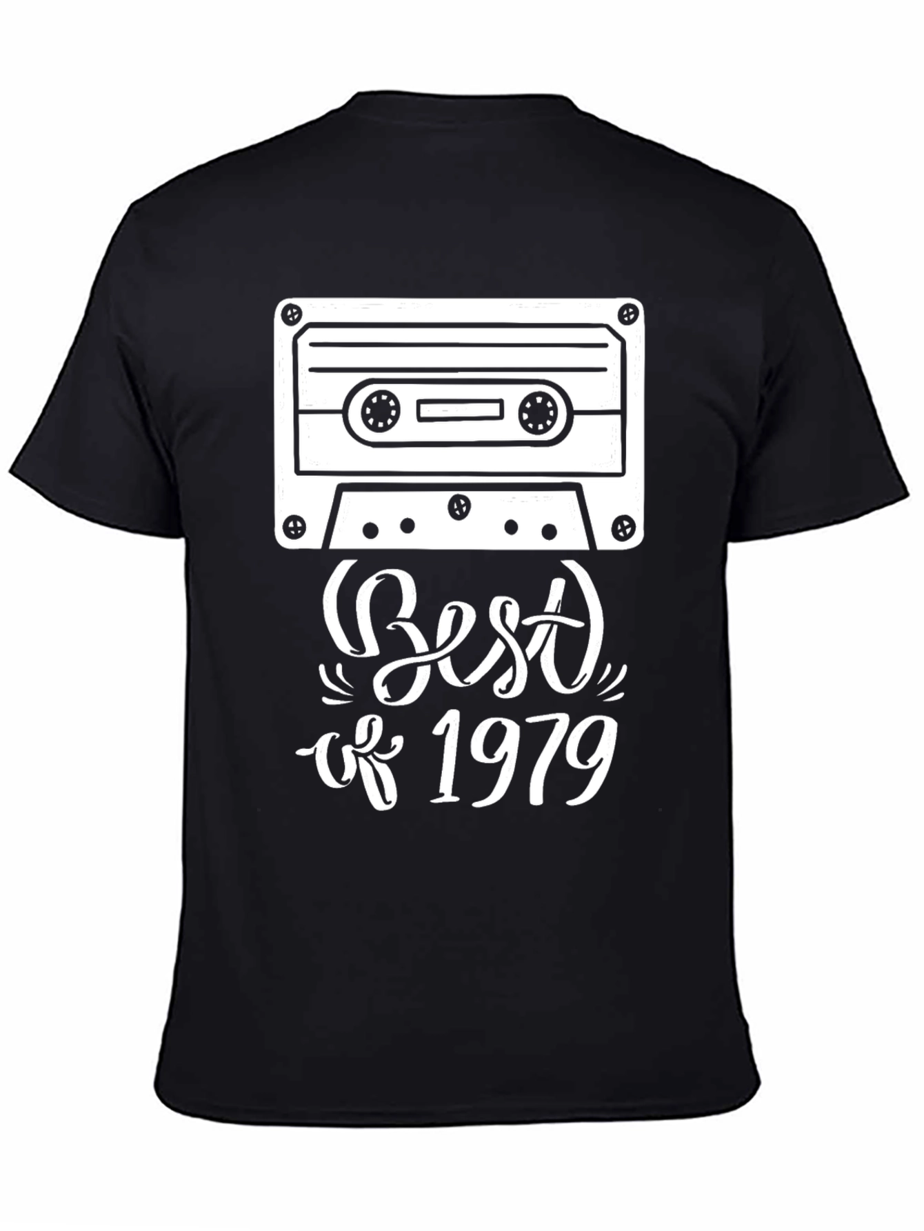 Best of 1979 Cassette Tape Graphic T-Shirt