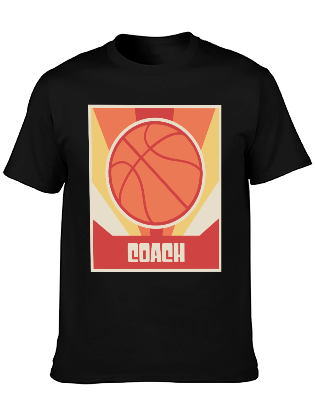 Basketball Coach Graphic T-Shirt - Sports Fan Apparel