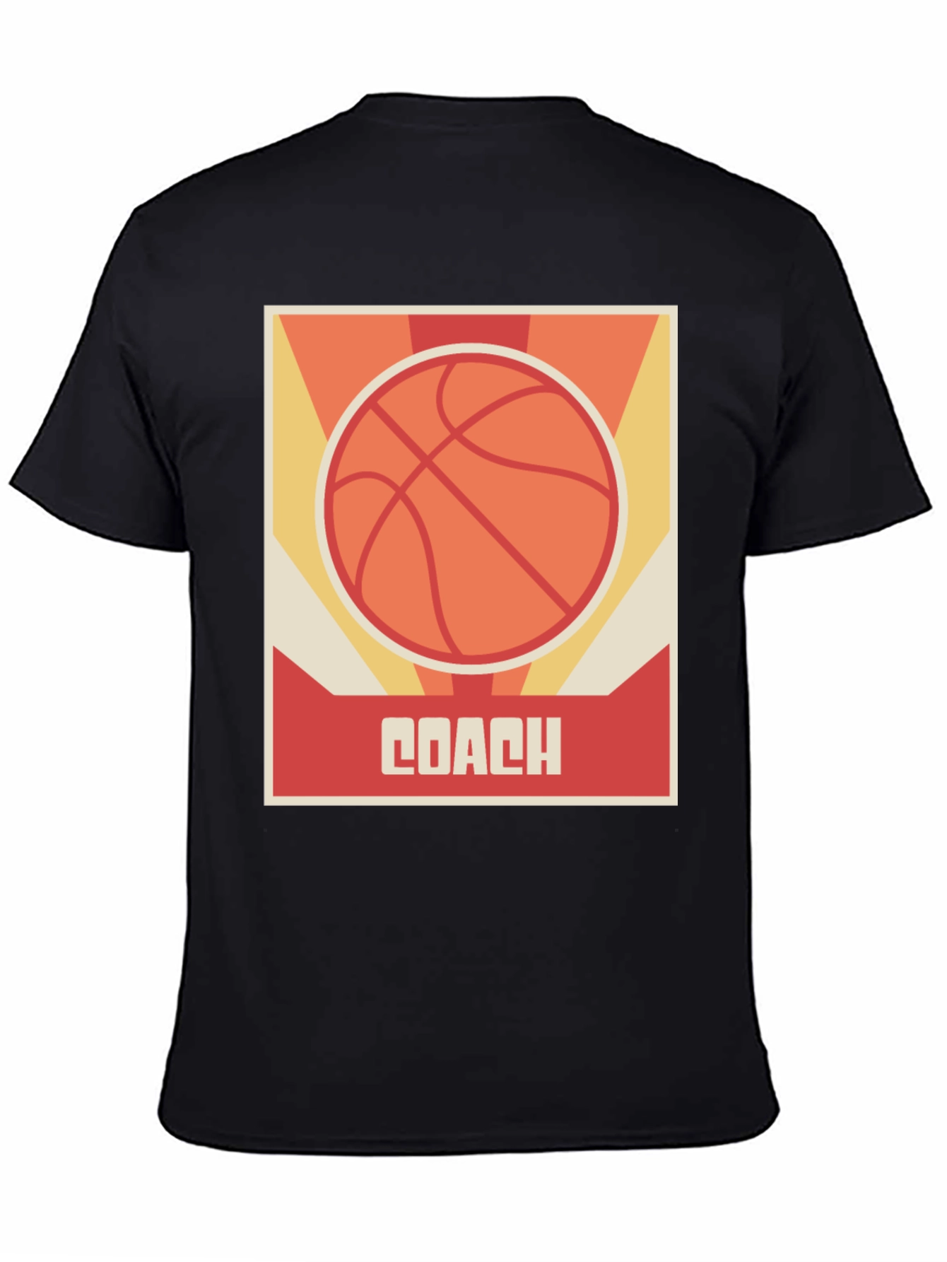 Basketball Coach Graphic T-Shirt - Sports Fan Apparel