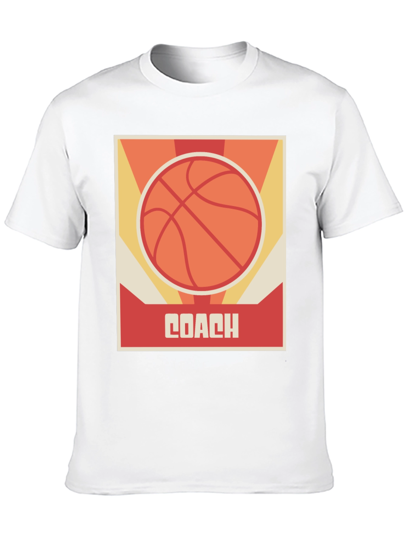 Basketball Coach Graphic T-Shirt - Sports Fan Apparel
