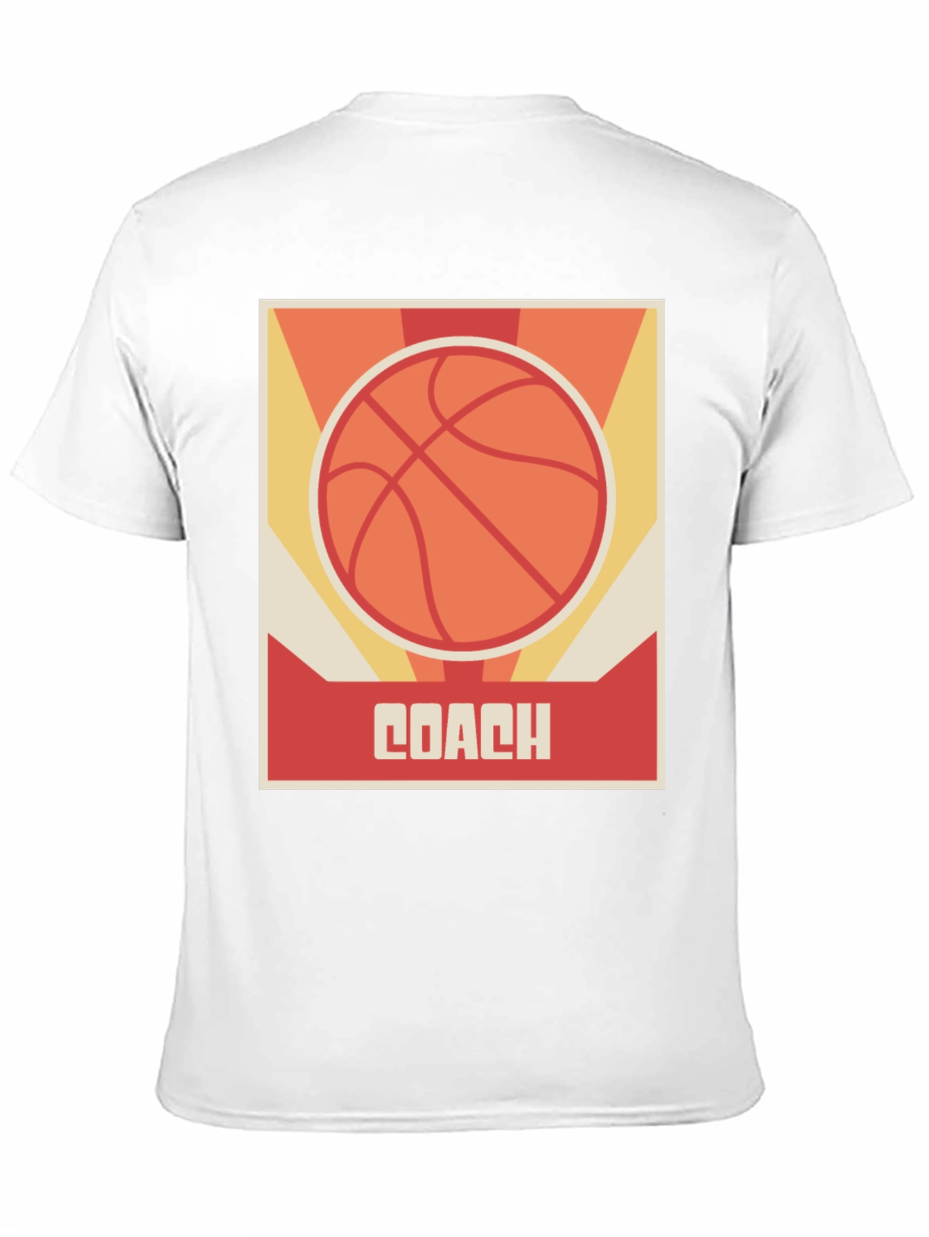 Basketball Coach Graphic T-Shirt - Sports Fan Apparel