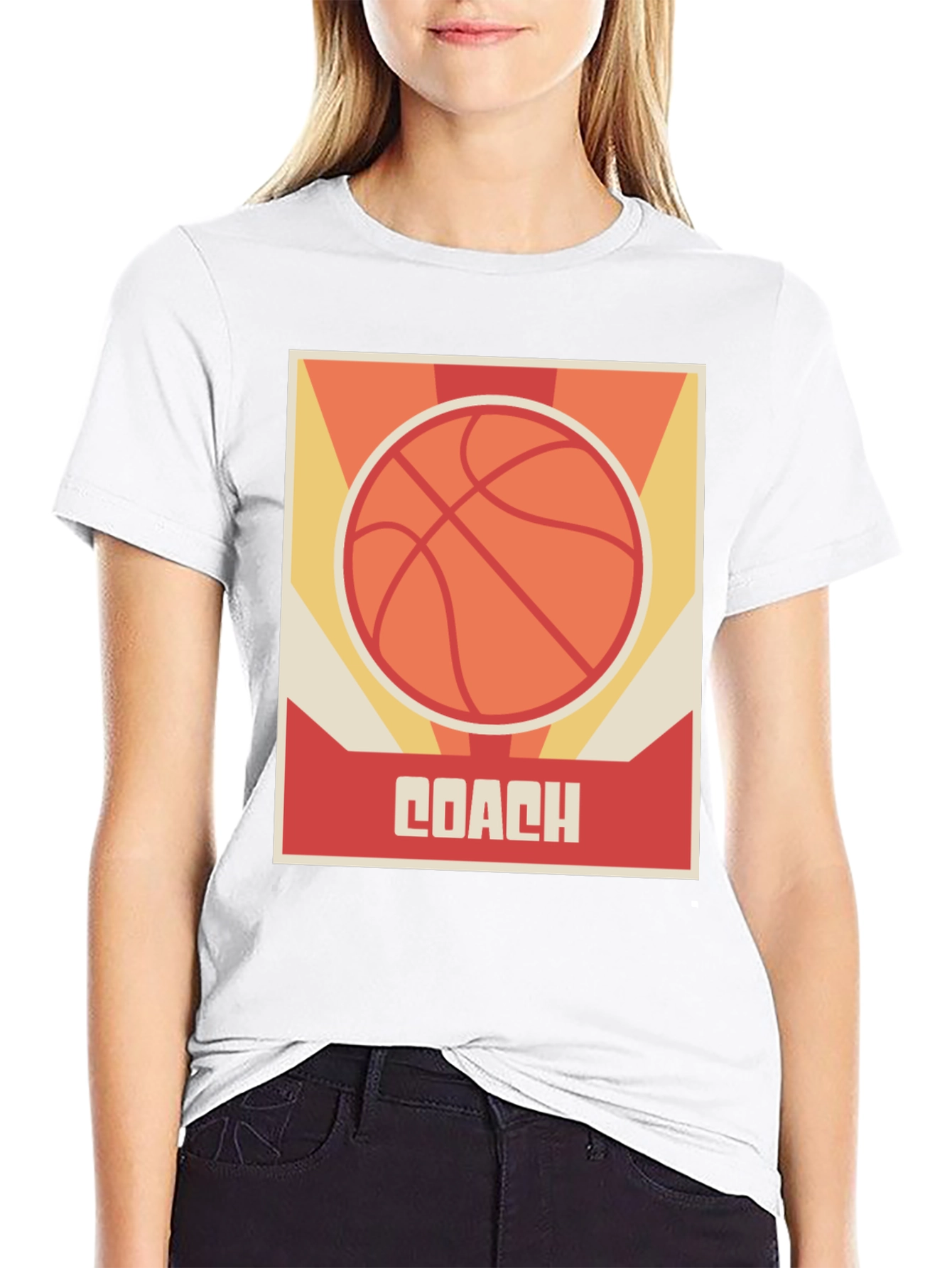Basketball Coach Graphic T-Shirt - Sports Fan Apparel