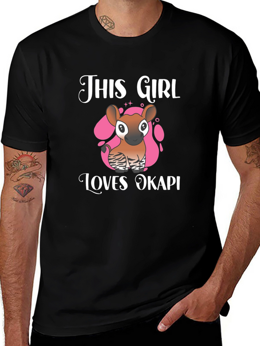 This Girl Loves Okapi T-Shirt