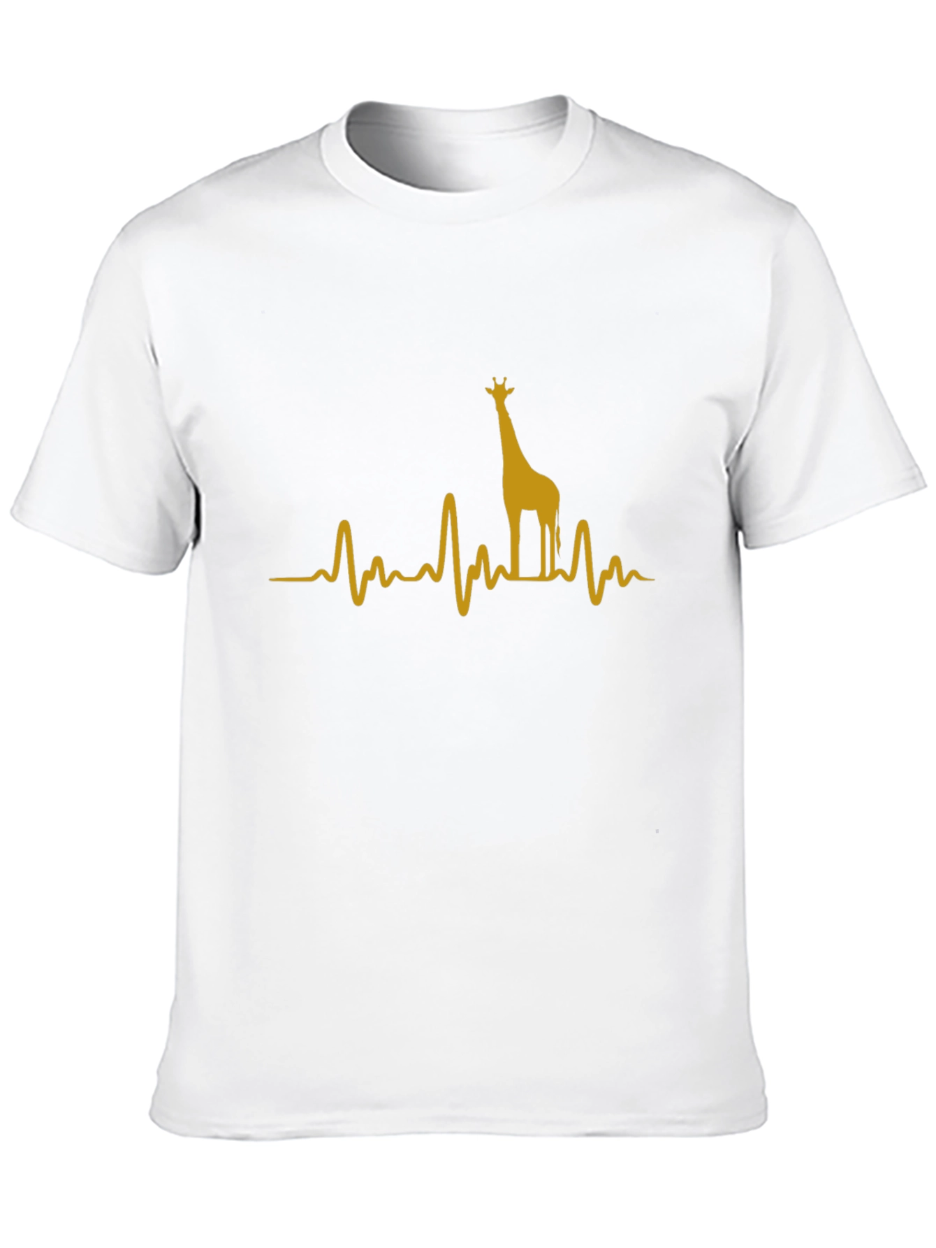 Giraffe Heartbeat T-Shirt - Unisex
