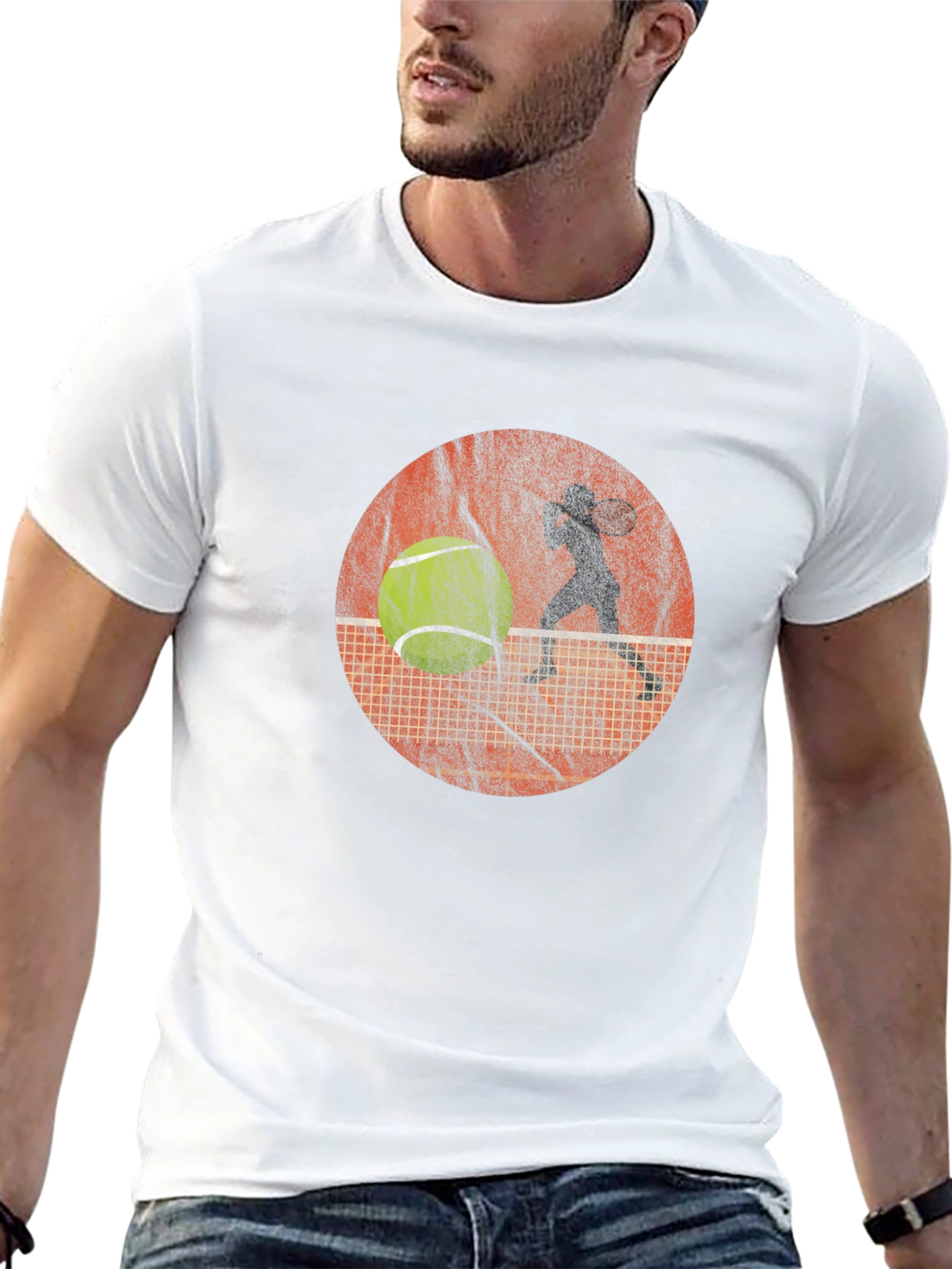 Tennis Graphic T-Shirt - Ace Your Style!