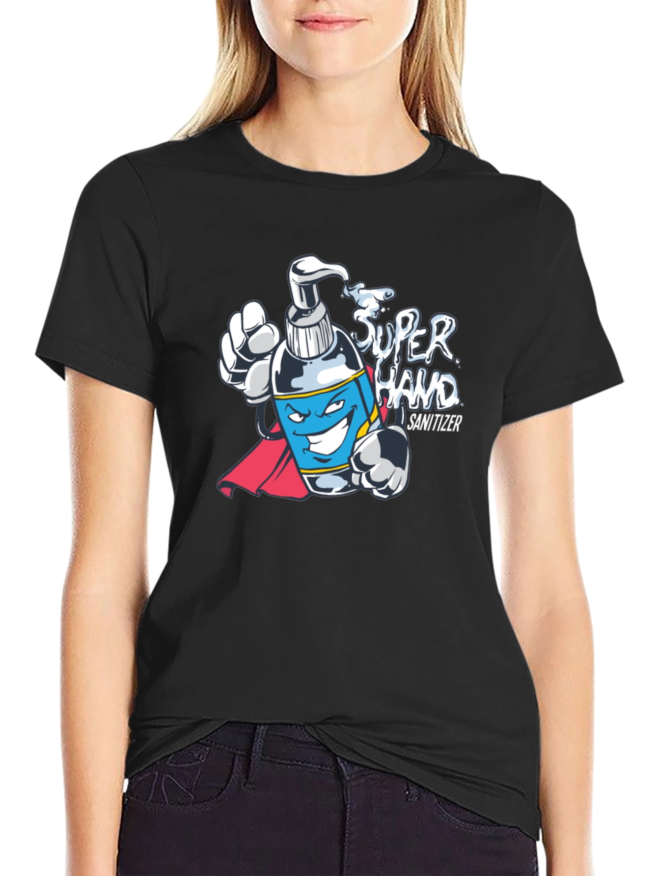 Super Hand Sanitizer Hero T-Shirt