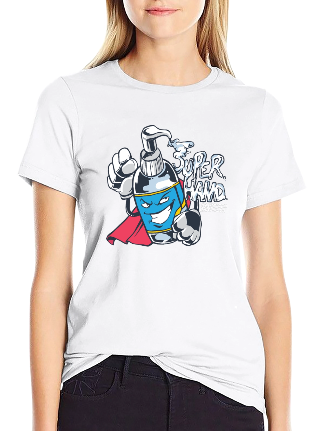Super Hand Sanitizer Hero T-Shirt