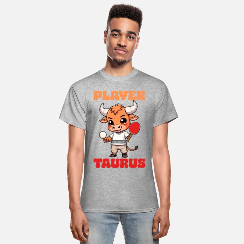 Table Tennis Player Taurus Zodiac Sign Ping-Pong
