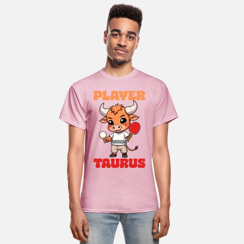 Table Tennis Player Taurus Zodiac Sign Ping-Pong