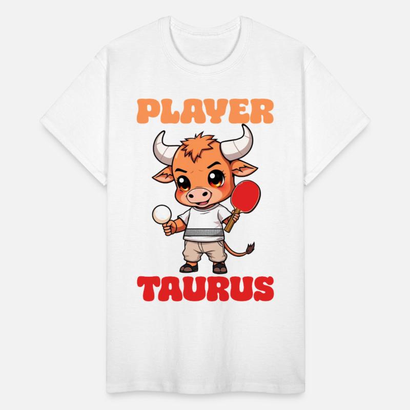 Table Tennis Player Taurus Zodiac Sign Ping-Pong