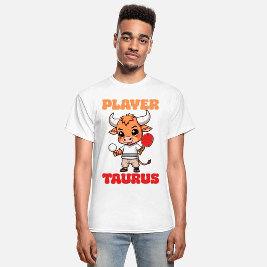 Table Tennis Player Taurus Zodiac Sign Ping-Pong