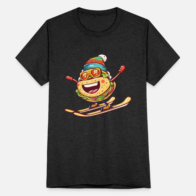 Taco Skier Downhill Adventure
