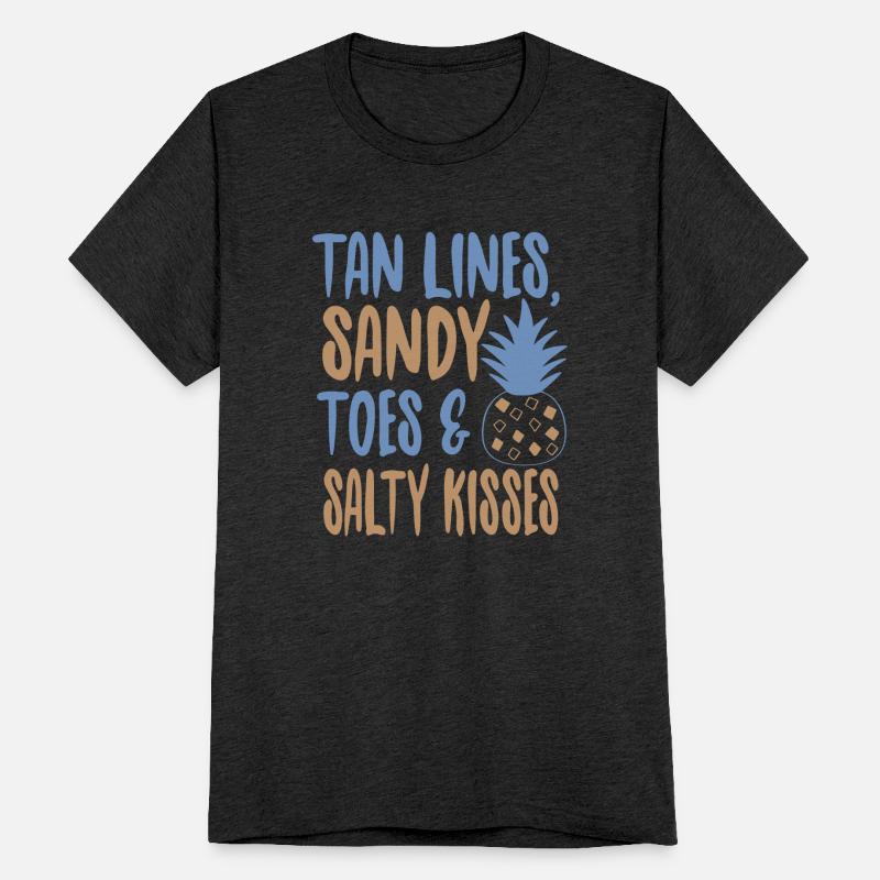 Tan lines sandy toes & salty kisses