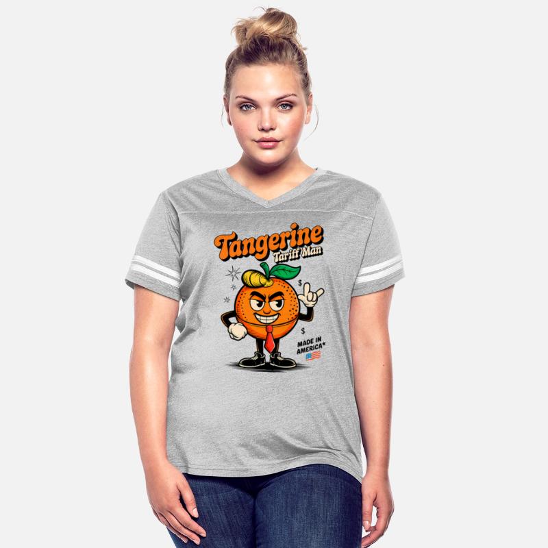 Tangerine Tariff Man. Made in America