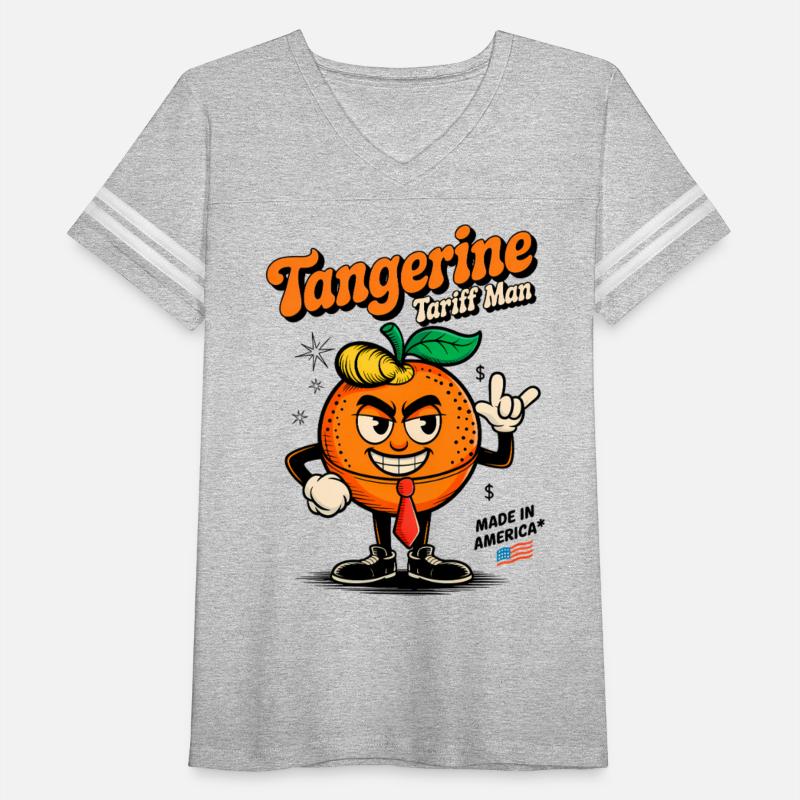 Tangerine Tariff Man. Made in America