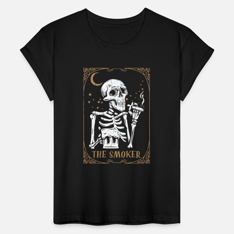 Tarot Card Occult Club Gothic Vice Drinker Smoker