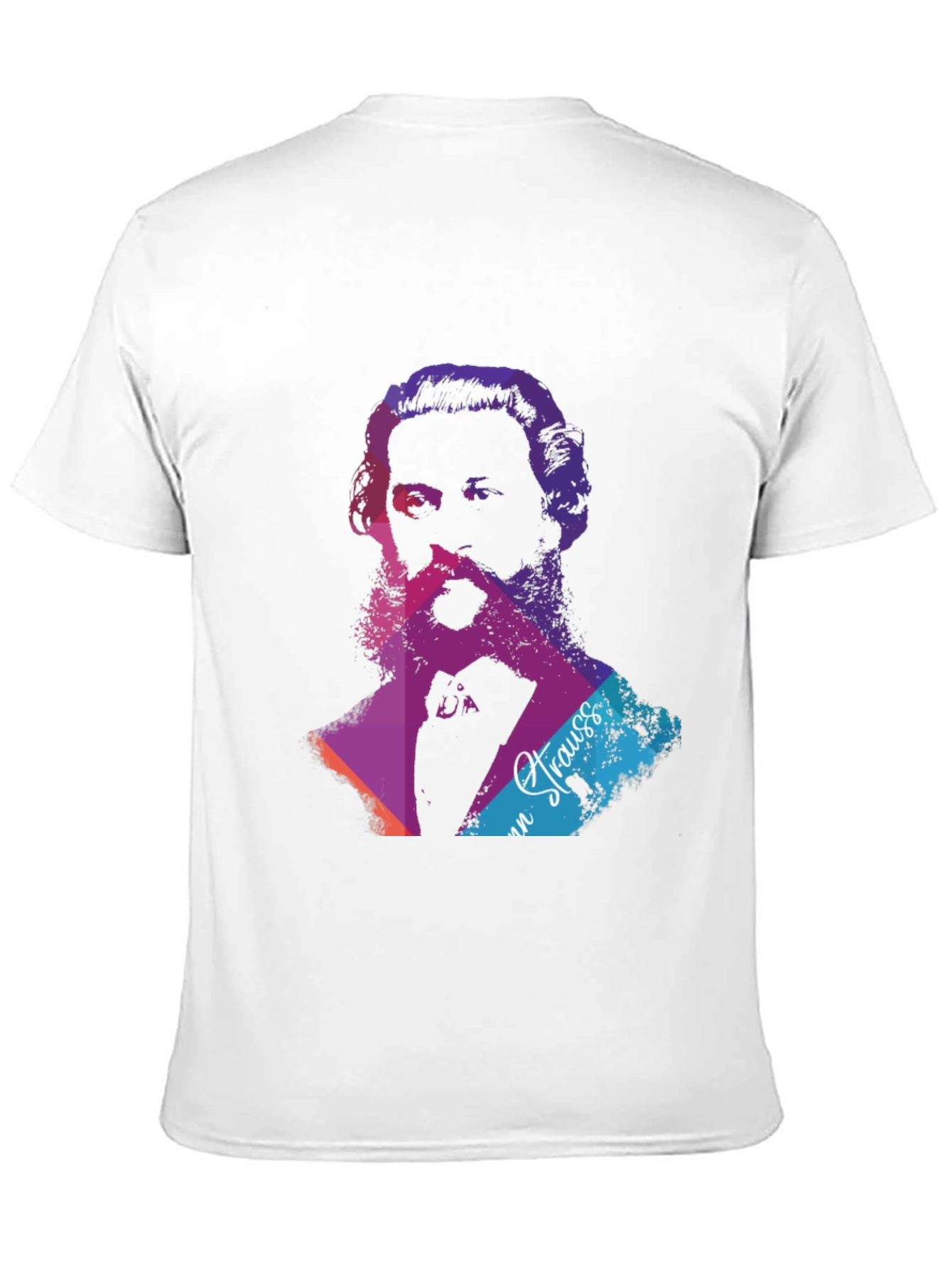 Johann Strauss Portrait T-Shirt - Graphic Tee