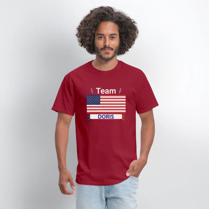 Team Doris USA American Flag Stripe