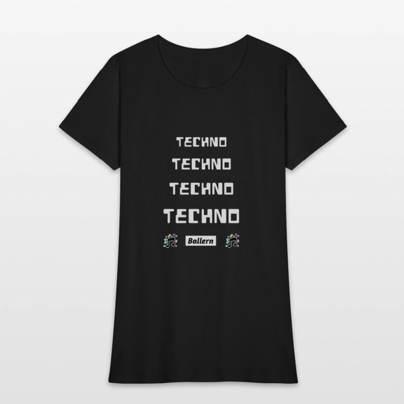 Techno Ballern Techno Music Design