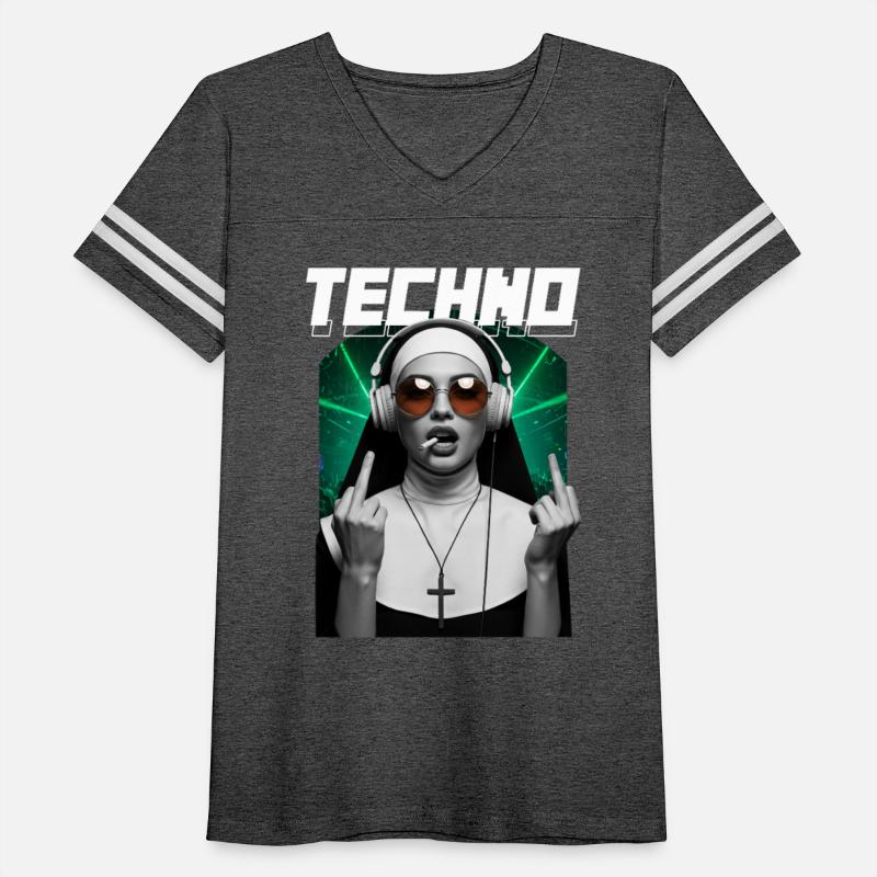 Techno Nun Rave party Techno Hardstyle