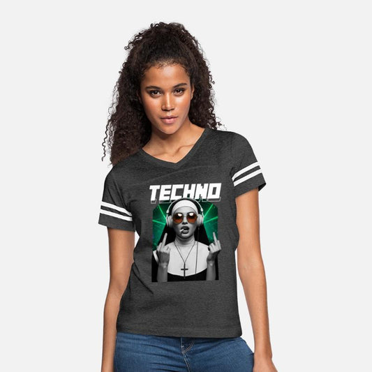 Techno Nun Rave party Techno Hardstyle