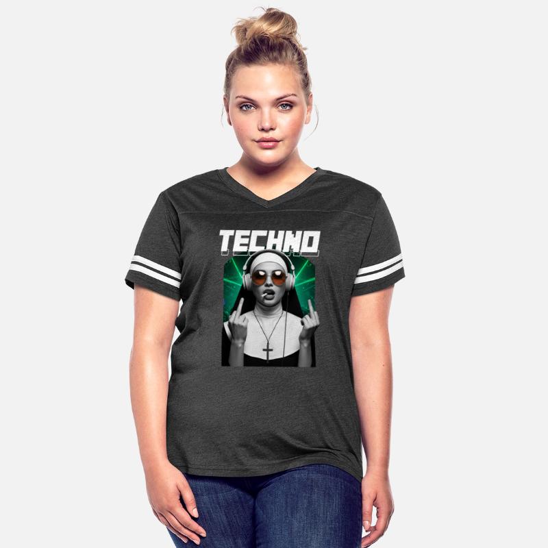 Techno Nun Rave party Techno Hardstyle