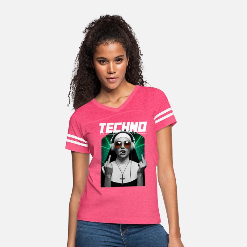 Techno Nun Rave party Techno Hardstyle