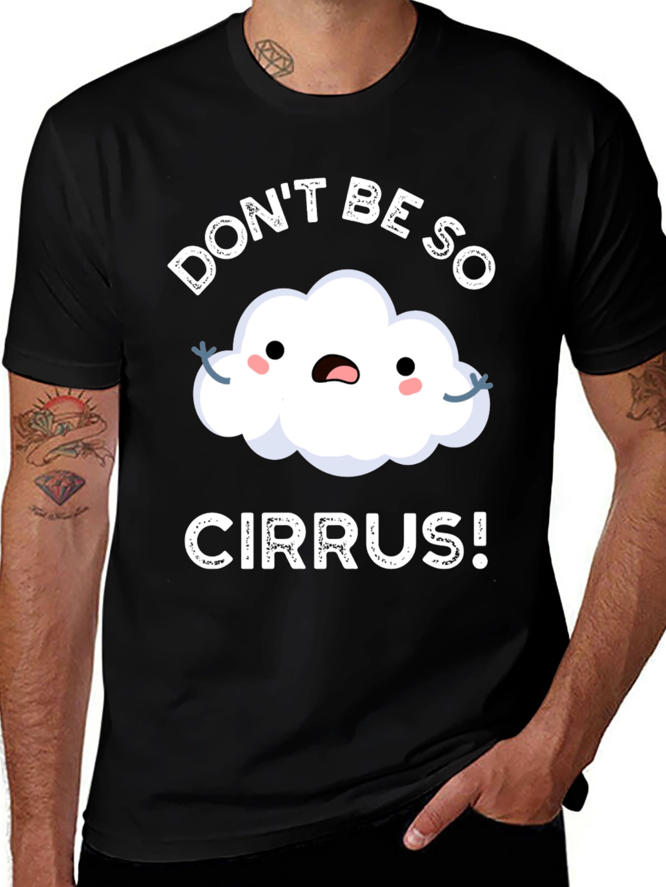 Dont Be So Cirrus! Pun T-Shirt