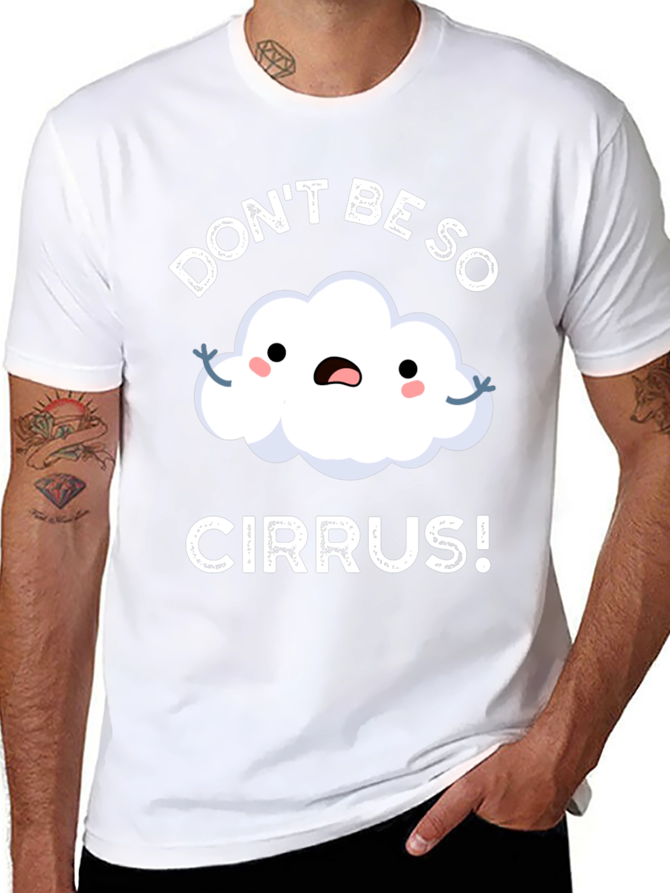 Dont Be So Cirrus! Pun T-Shirt