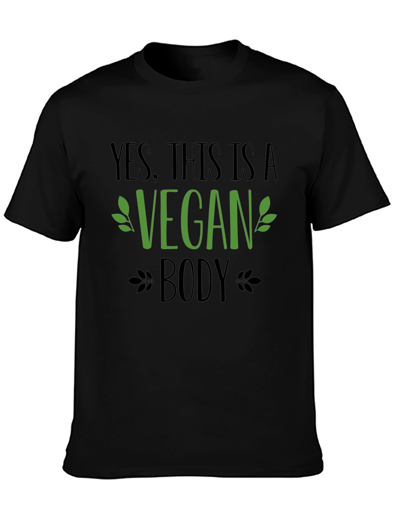 Vegan Body T-Shirt - Stylish Vegan Statement Tee