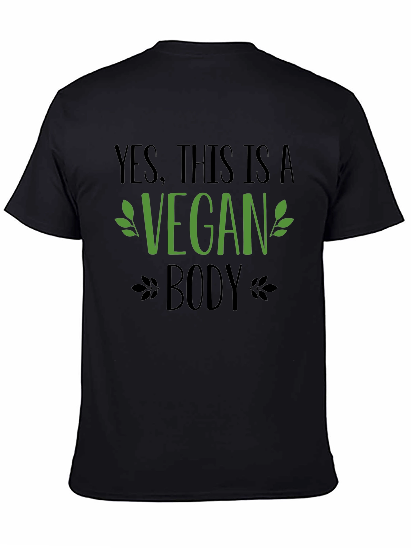 Vegan Body T-Shirt - Stylish Vegan Statement Tee