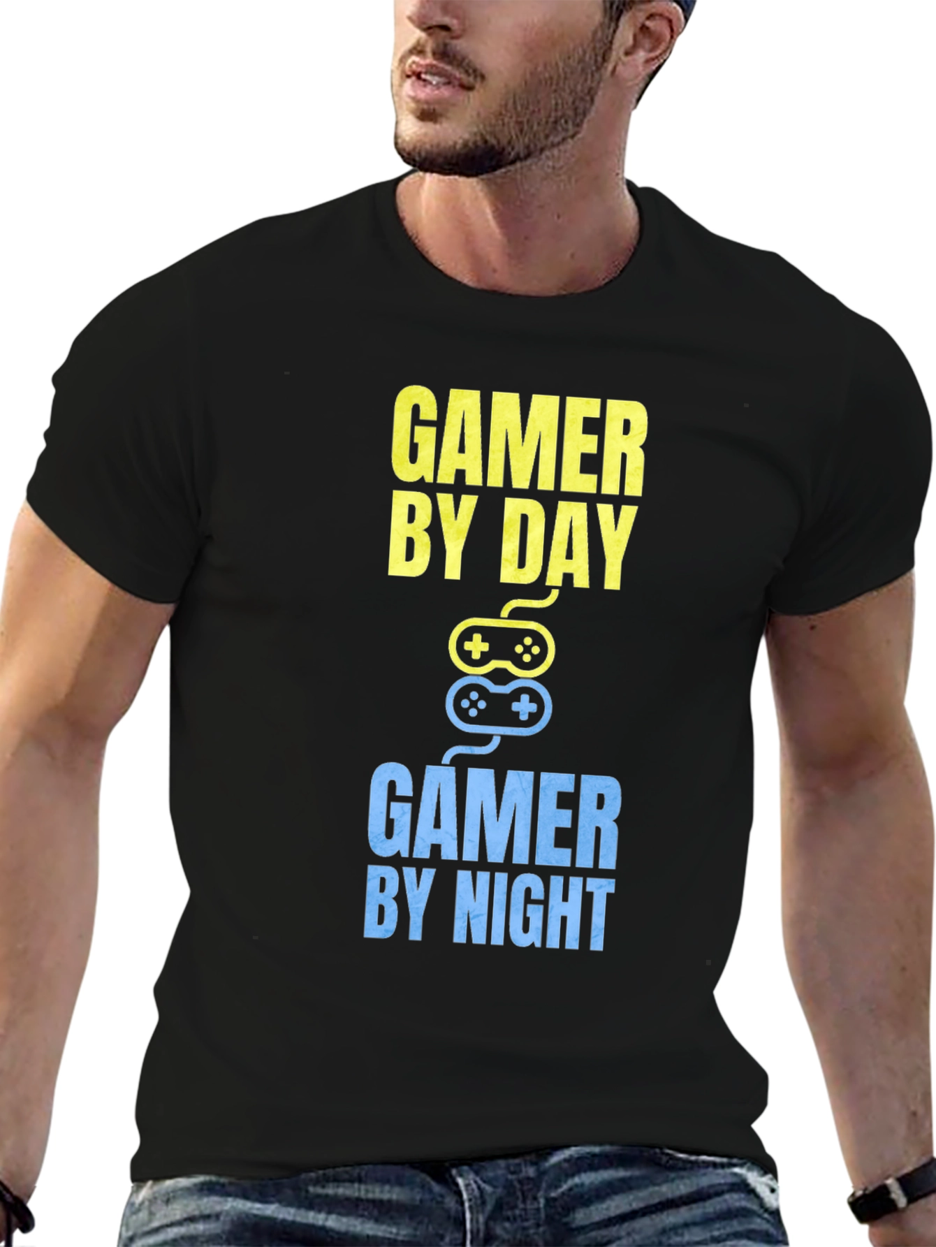 Gamer By Day Gamer By Night T-Shirt