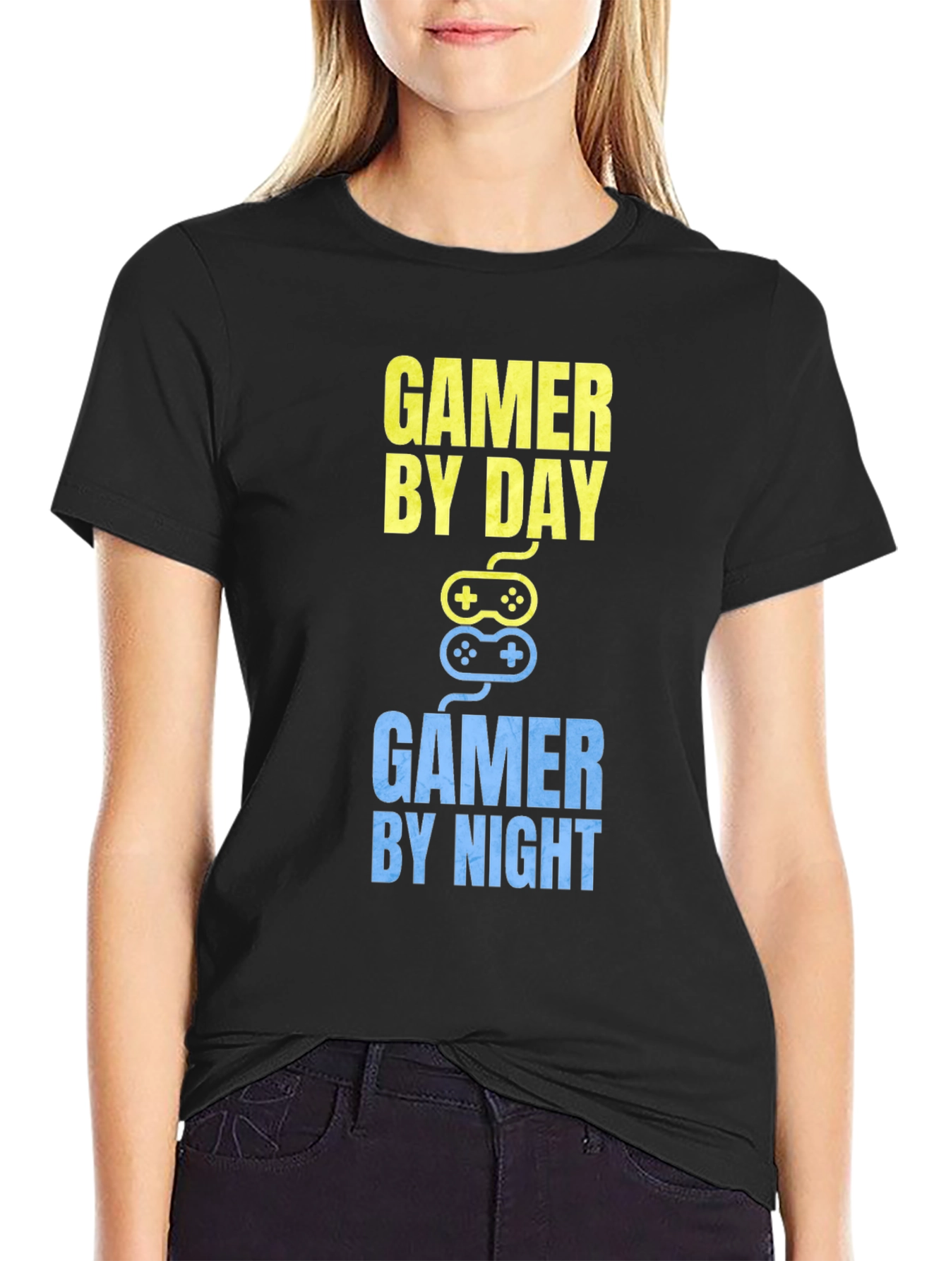 Gamer By Day Gamer By Night T-Shirt
