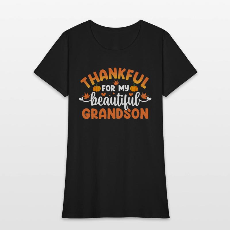 Thanksgiving Gift Thankful Beautiful Grandson Pump