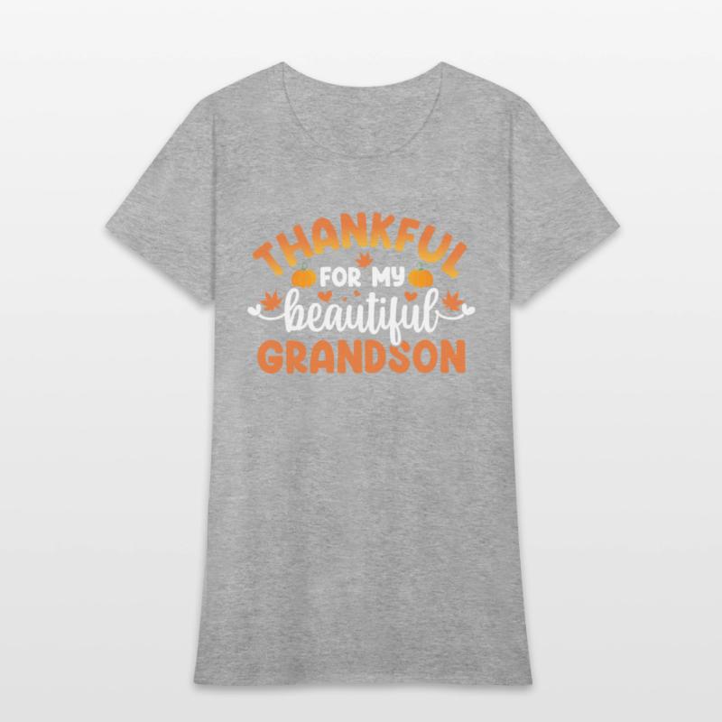 Thanksgiving Gift Thankful Beautiful Grandson Pump