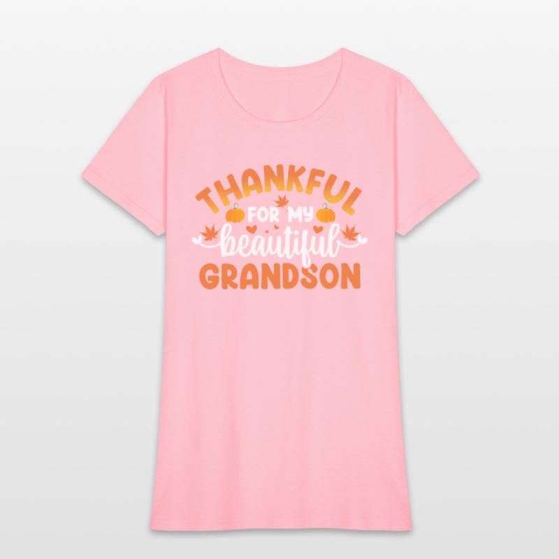 Thanksgiving Gift Thankful Beautiful Grandson Pump