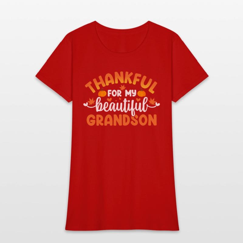 Thanksgiving Gift Thankful Beautiful Grandson Pump