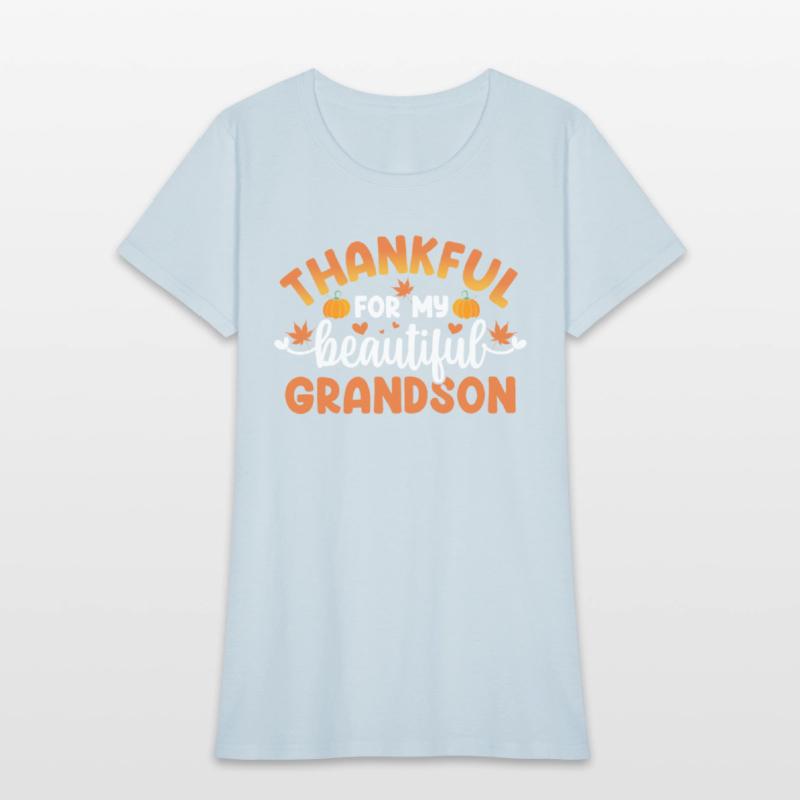 Thanksgiving Gift Thankful Beautiful Grandson Pump