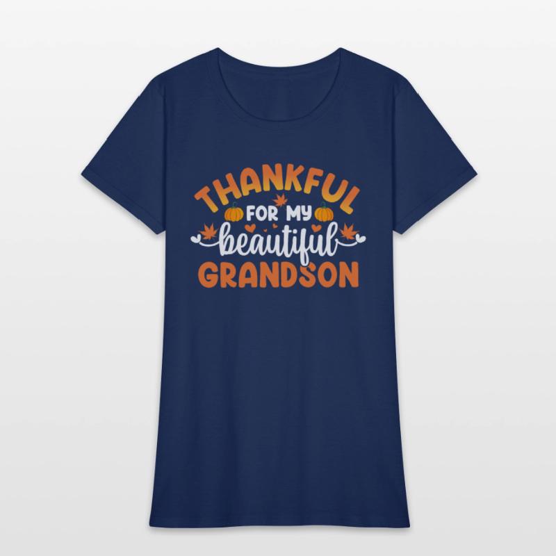Thanksgiving Gift Thankful Beautiful Grandson Pump