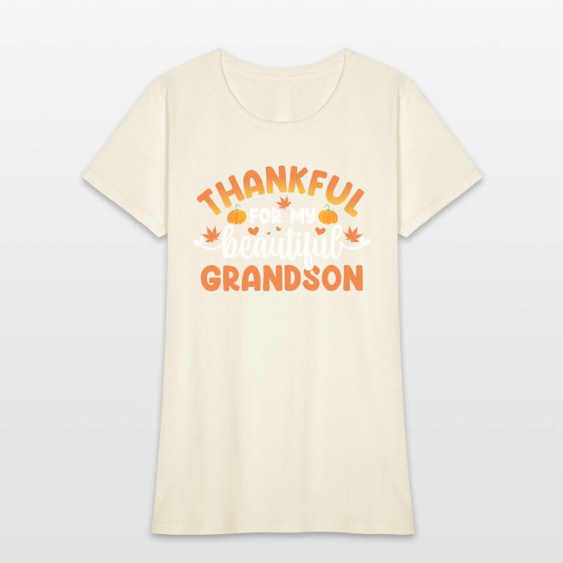 Thanksgiving Gift Thankful Beautiful Grandson Pump